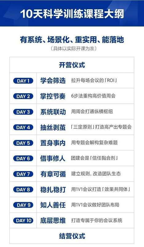 会议管理:隐藏在组织效率背后的“前额叶”法则 新闻