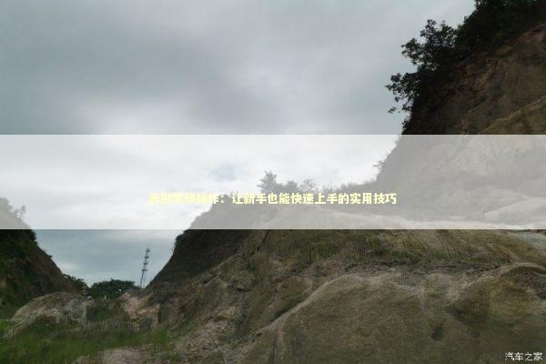 告别繁琐操作:让新手也能快速上手的实用技巧 告别繁琐操作:让新手也能快速上手的实用技巧 IT技术